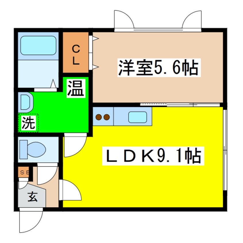 間取図 アーバンエステート昭和