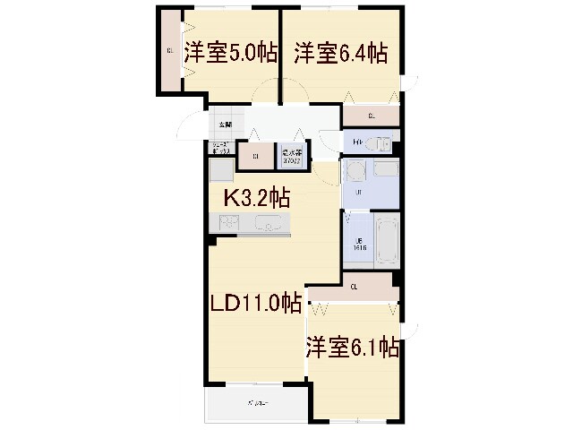 間取り図 シャルール