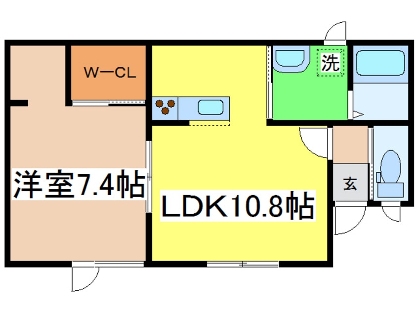 間取図 アイス昭和