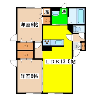 間取図 プレシャスコートＡ