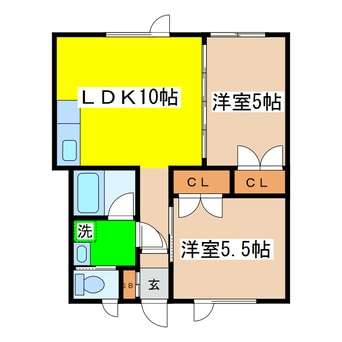 間取図 レジデンス東陽