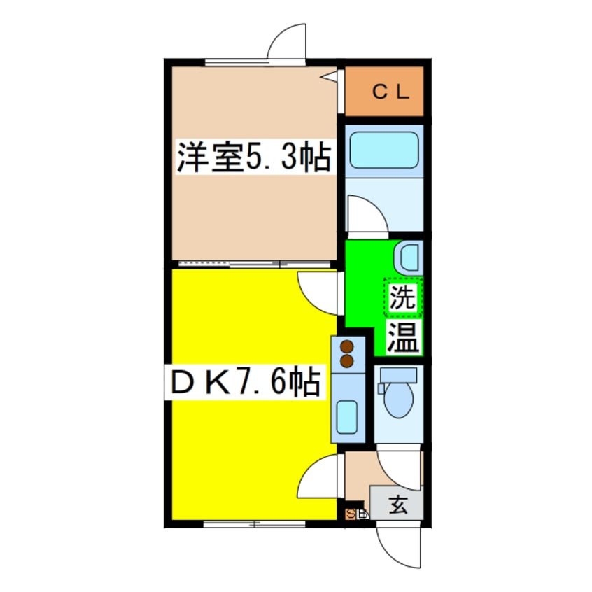 間取図 アーバンエステート２１
