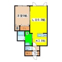 ハウスポート桂木の間取図