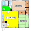 小沢マンションの間取図