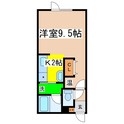 Ｔｒｉｂｕｔｅ（トリビュート）の間取図