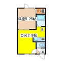 アーバンふみぞのの間取図