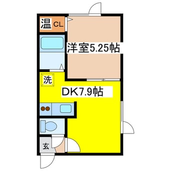 間取図 アーバンふみぞの