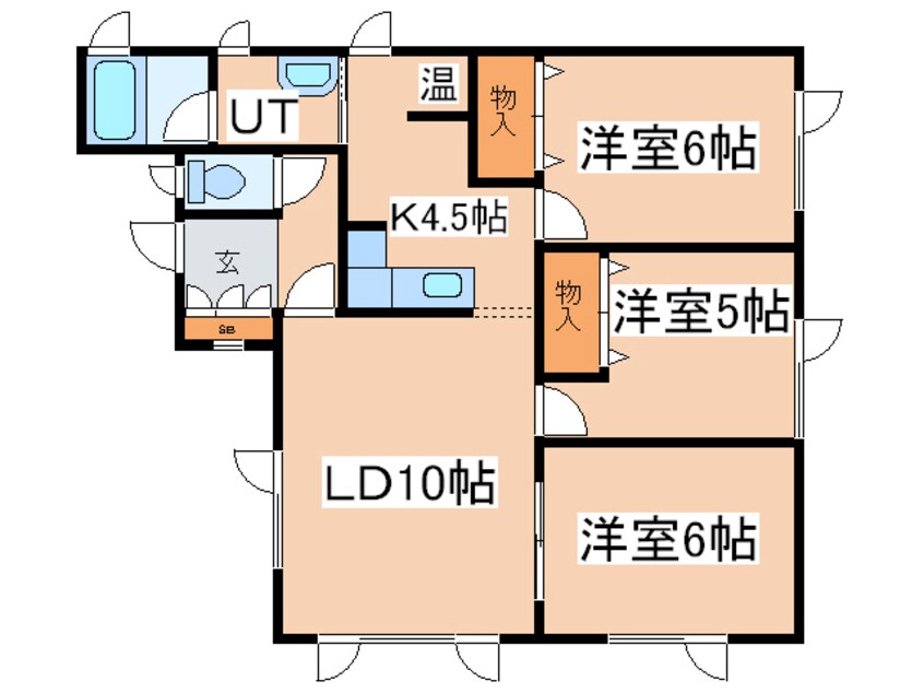 間取図 サンガーデン