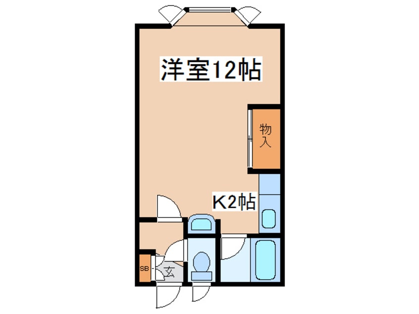 間取図 エーハイム