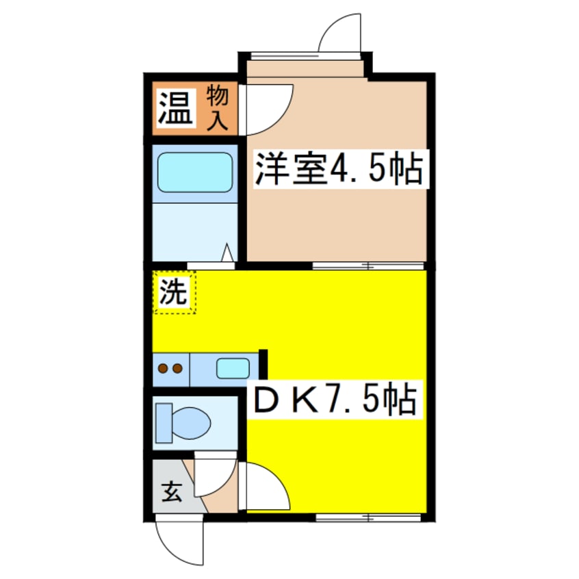 間取図 エレガンスＮＹパレス