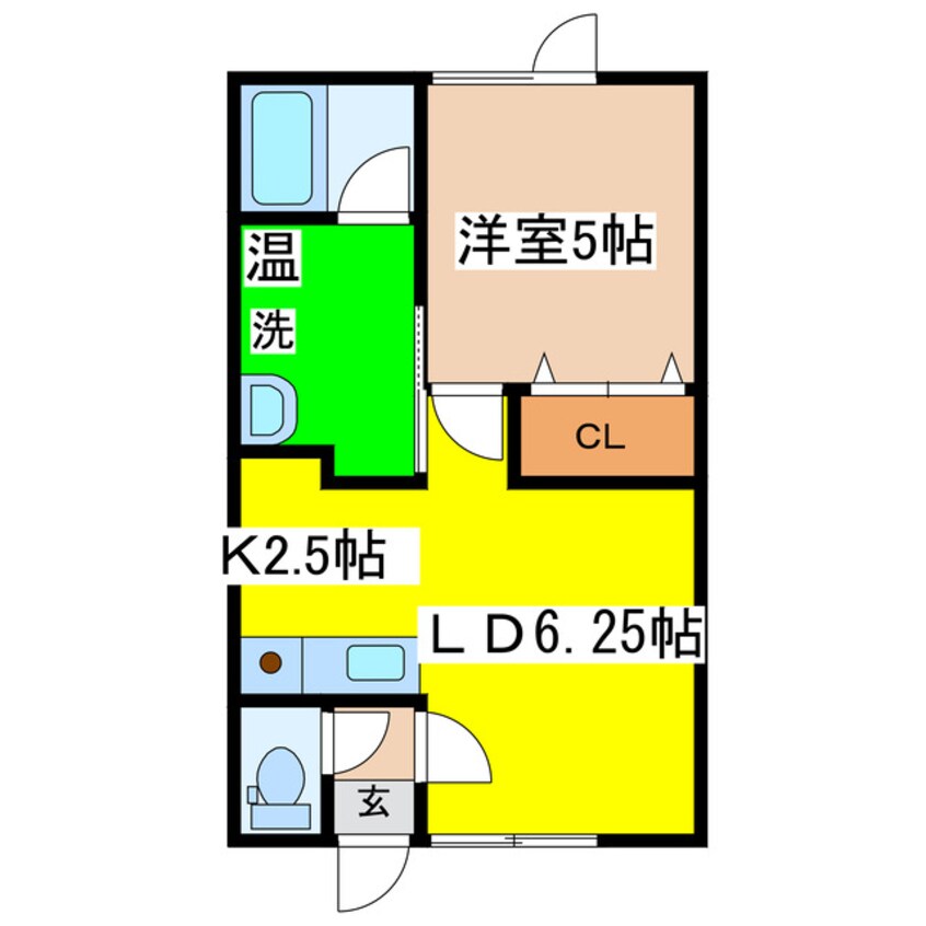 間取図 コーポカデンツァ