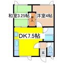 ノースパレスⅡの間取図