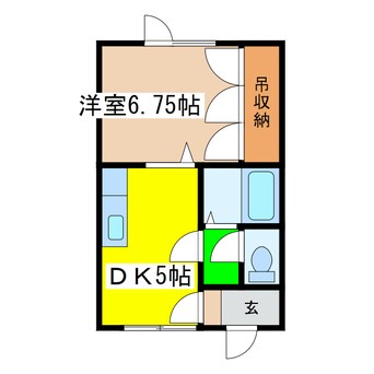 間取図 ハートカクテル