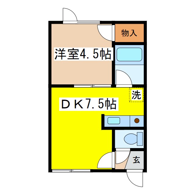 間取り図 アイランドハイツ
