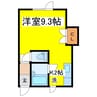 パレットハウス 1Kの間取り