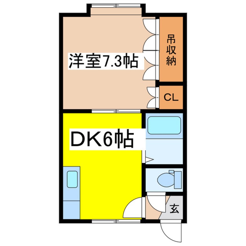 間取図 メモリアルパレス