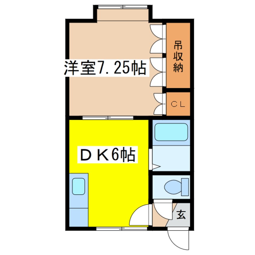 間取図 メモリアルパレス