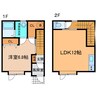 クオレ 1LDKの間取り