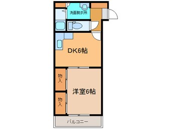 間取図 グリーンハイムイズミ