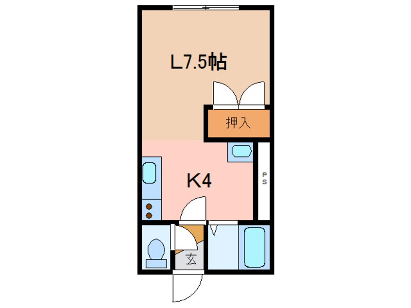 間取図 第2恒陽マンション