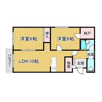 間取図 ベッラヴィスタ