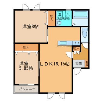 間取図 アシュトンⅡ