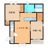 Dolce　vitaⅡ 2LDKの間取り
