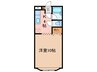 アーバン38 1Kの間取り