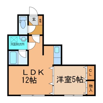 間取図 サンイーストコーポ