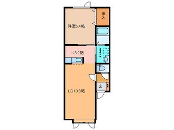 間取図 クラルテ