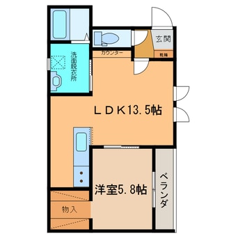 間取図 Ａqua Cout（アクアコート）