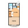 ダイヤハイツ 1DKの間取り