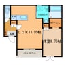 SOLE（ゾーレ） 1LDKの間取り