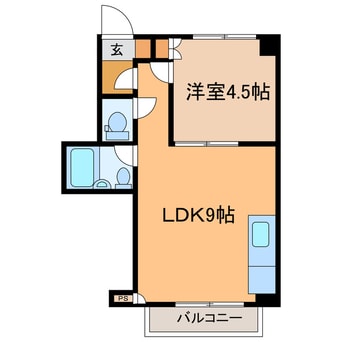 間取図 ウエストハイツ