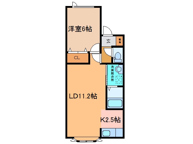 間取り図 LEMUREⅡ