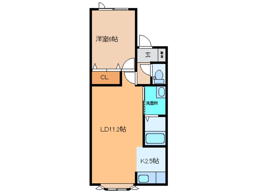 間取図 LEMUREⅡ