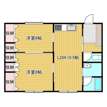 間取図 足寄町北４条１丁目9-4貸家