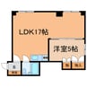 根室本線・花咲線/帯広駅 徒歩7分 4階 築41年 1LDKの間取り