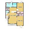 TOWN AK 08 2LDKの間取り