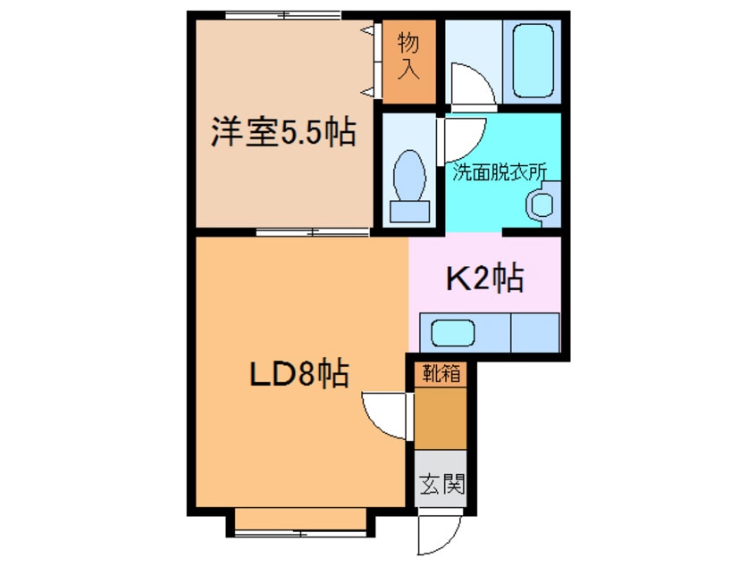 間取図 シェソワ