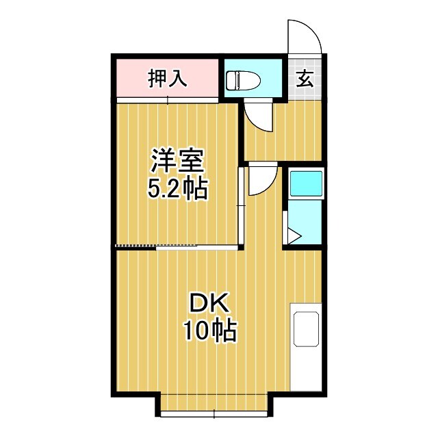 間取り図 チャーミーハイツ