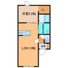 ＺＥＫＥ 1LDKの間取り