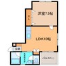 M.K.Relations 1LDKの間取り