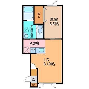 間取図 ユーフォリアⅡ