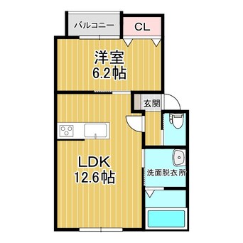 間取図 仮称）西6南29ＭＳ