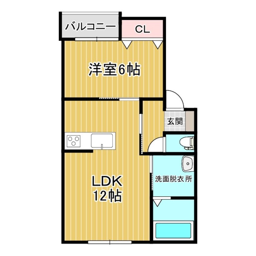間取図 仮称）西6南29ＭＳ