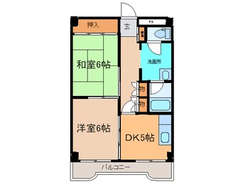 間取図 シャトー帯広