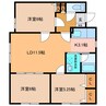 コーポ藤2 3LDKの間取り