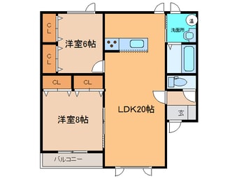 間取図 サペリ