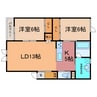 TOWN AK04 2LDKの間取り